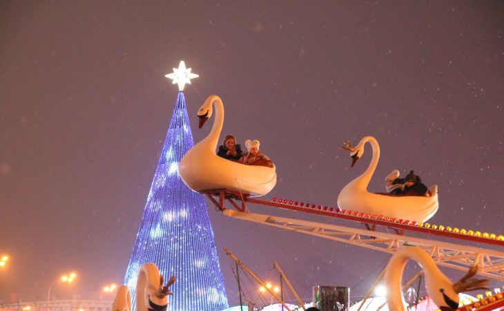 Na noite anterior ao Natal em Gomel.  Vamos ver como foi