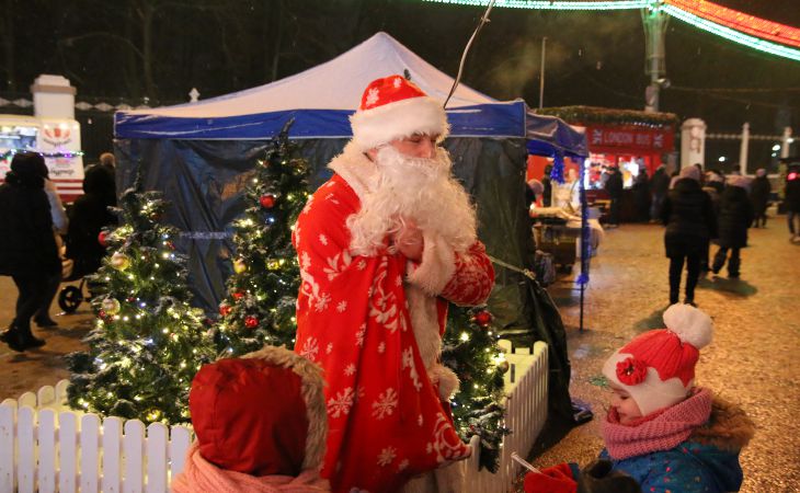 Na noite anterior ao Natal em Gomel.  Vamos ver como foi