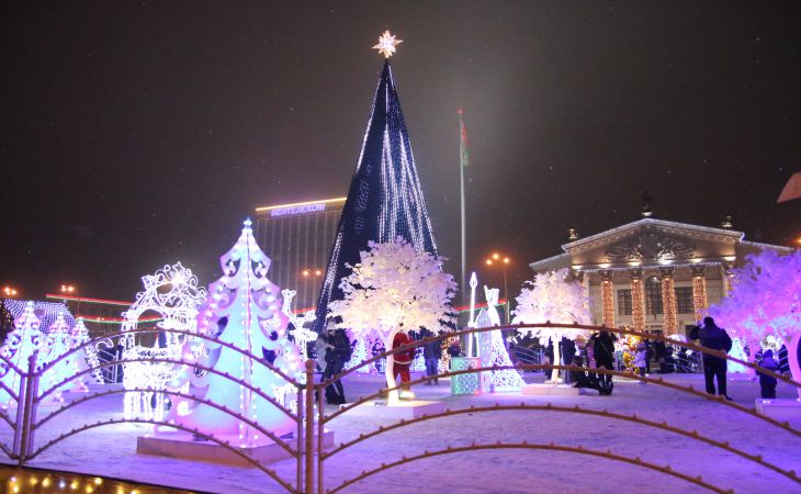 Na noite anterior ao Natal em Gomel.  Vamos ver como foi