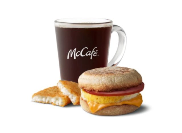 ovo McMuffin refeição