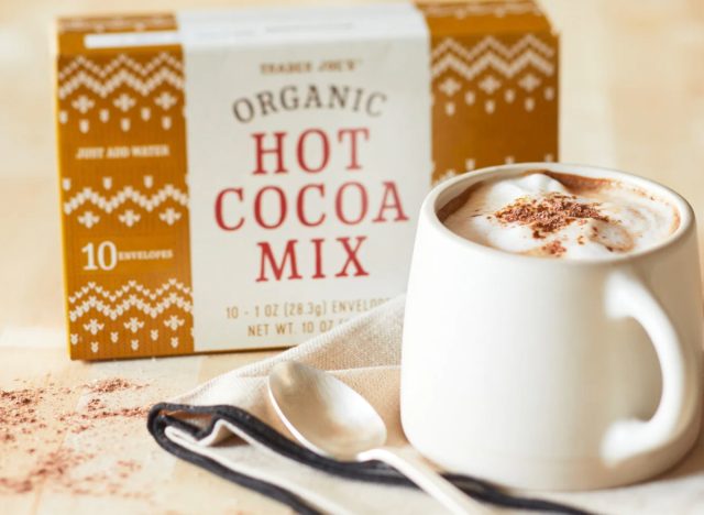 Chocolate quente do Trader Joe