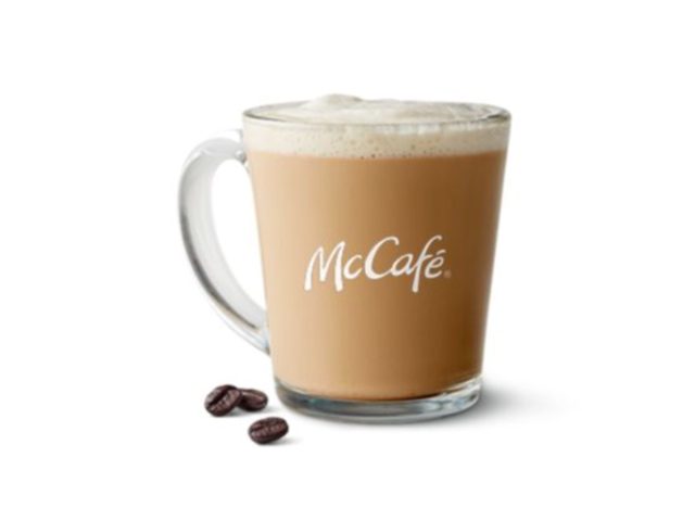 Café com leite do McDonald's