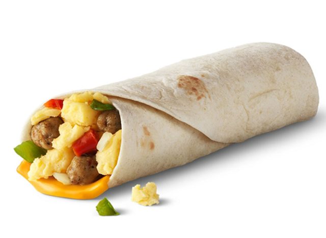 burrito de salsicha do McDonald's